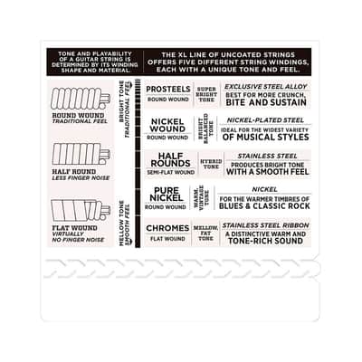 EXL117 Nickel Wound Medium Top Extra-Heavy Bottom 11-56 D'Addario image 4