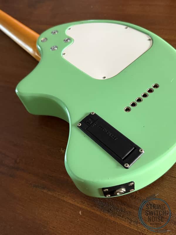 Fernandes ZO-3, Surf Green, 2000s Nomad Travel Guitar, w/Onboard