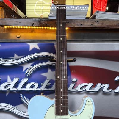 Fender - Vintera II 60s Telecaster - w/Fender Gig Bag - Sonic Blue Gloss Finish USED image 11