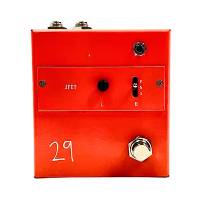 29 Pedals JFET Boost Effect Pedal, Russo Music Exclusive Highlighter Orange image 1