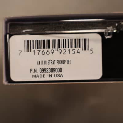 Fender Pure Vintage '61 Stratocaster Pickup Set image 2