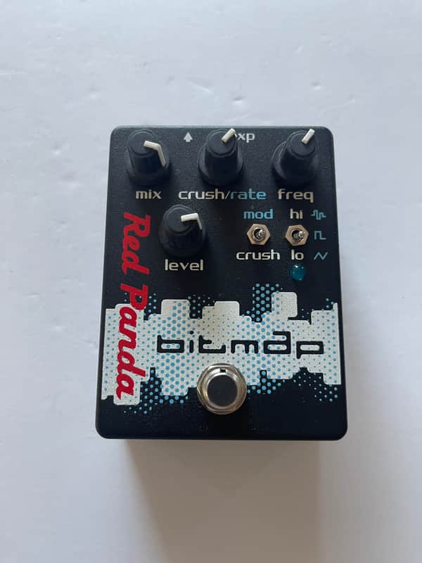 Red Panda Bitmap V1 Bitcrusher Bit Map Modulation Guitar / Bass Effect Pedal image 1