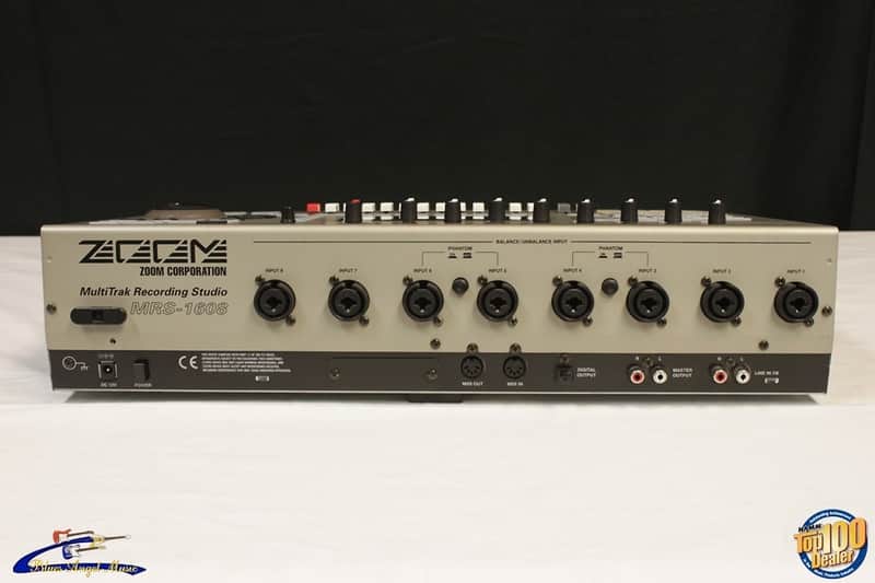 Zoom MRS-1608 Multitrack Recording Studio, 16 Track Digital | Reverb