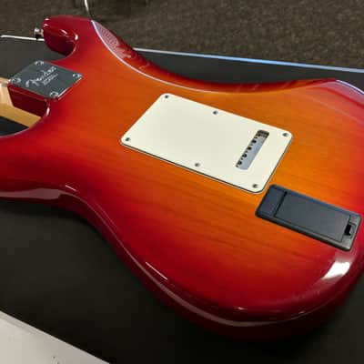 Used 2010 Fender FSR American Standard Stratocaster - Cherry Sunburst image 3