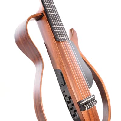 Yamaha SLG200 Nylon String SILENT Guitar w/Bag - Natural image 4