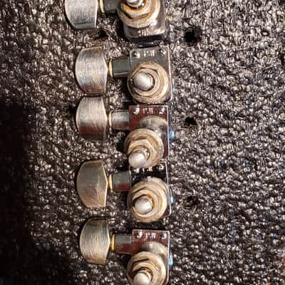(#T416) Fender Six In Line Locking Die-Cast Chrome Tuners image 2