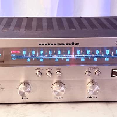 πΆβ¨ Marantz 2216B Vintage Stereo Receiver β Serviced/Cleaned, LED Dial, Ultrasonic-Cleaned Knobs, Tested Working image 2