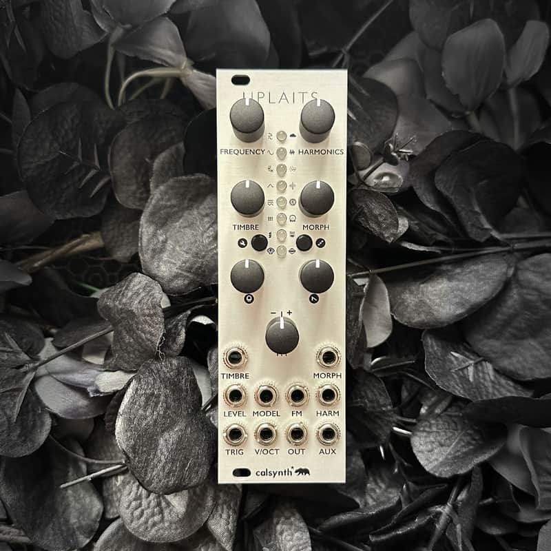 UPLAITS - 8hp PLAITS VARIANT- SILVER ALUMINUM image 1