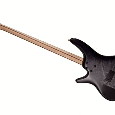 Ibanez SR300EDX-BZM 4-String Active Bass Guitar – Black Ice Matte 2025 - Black Ice Matte image 5