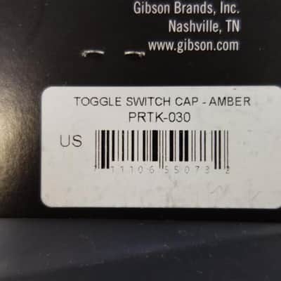 Gibson PRTK-030 Toggle Switch Cap (Amber) image 3