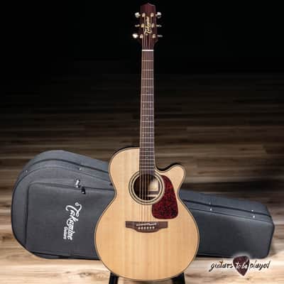 Takamine P5NC NEX Cutaway Guitar w/ Case – Natural image 1