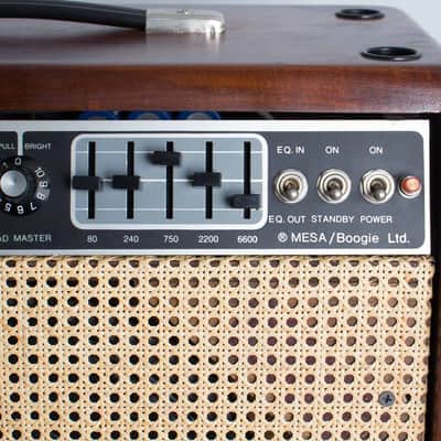 MESA/Boogie Mark IIB w/EQ, Reverb Heavy Combo Tube Amplifier (1981), ser. #8020. image 6