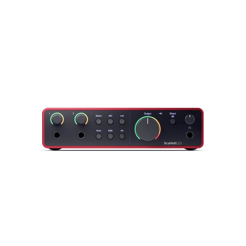 Scarlett 2i2 4th Gen Audio Interface image 1