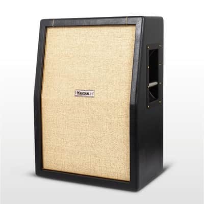 Marshall 2 x 12" G12M-65 Creamback Upright Amp Cabinet, Black image 3