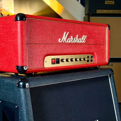 Marshall JMP 1959 MK II Super Lead 2-Channel 100-Watt Head 1979 - Red image 4