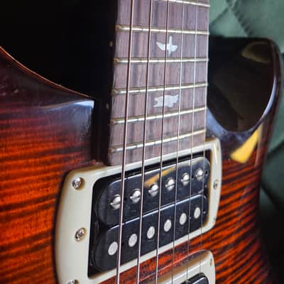 PRS SE Special Semi-Hollow 2025 - Present - Orange Tiger Smokeburst image 2