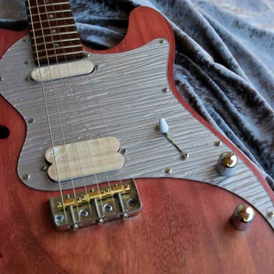 Build to Order GB Liuteria Traditional Tele Semi Hollow bronze image 7