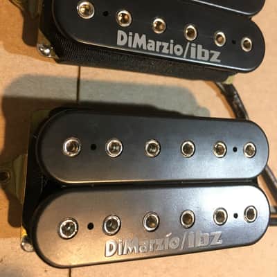 DiMarzio/ibz pickups - Bridge and Neck set - Black image 3
