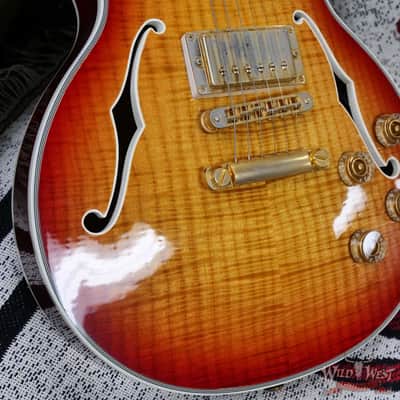 2014 Gibson 120th Anniversary Les Paul Supreme Flame Maple Top & Back Mahogany Middle Sunburst 8.40 LBS image 10