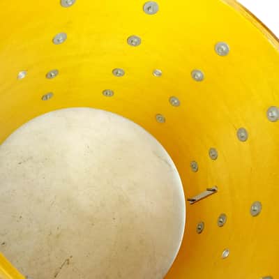 *Slingerland 12x15" TDR Marching Snare Drum Silver Sparkle Vintage 70s Maple USA image 17