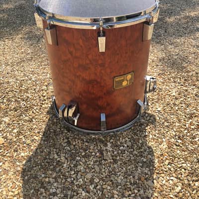 SONOR SONOR HORST LINK SIGNATURE HEAVY BEECH DRUM KIT, 3 PIECE 1990 AFRICAN BUBINGA image 7