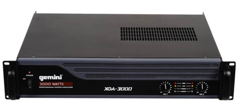 Gemini XGA3000 3000 Watt Professional Power Amplifier image 1