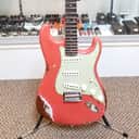 used 2025 Fender Custom Shop GT11 Heavy Relic Stratocaster with Brazilian Fretboard in Aged Tahitian Coral, Excellent Condition with OHSC & Paperwork!