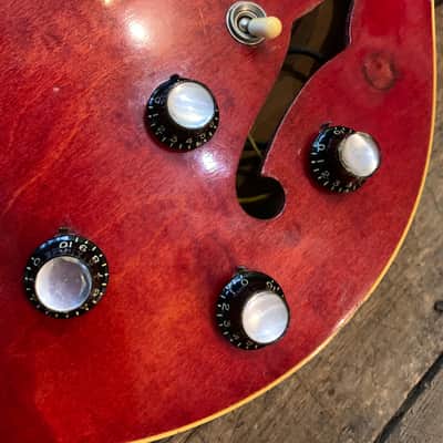 1964 Gibson ES-335 TDC in Cherry finish with hard shell case image 14