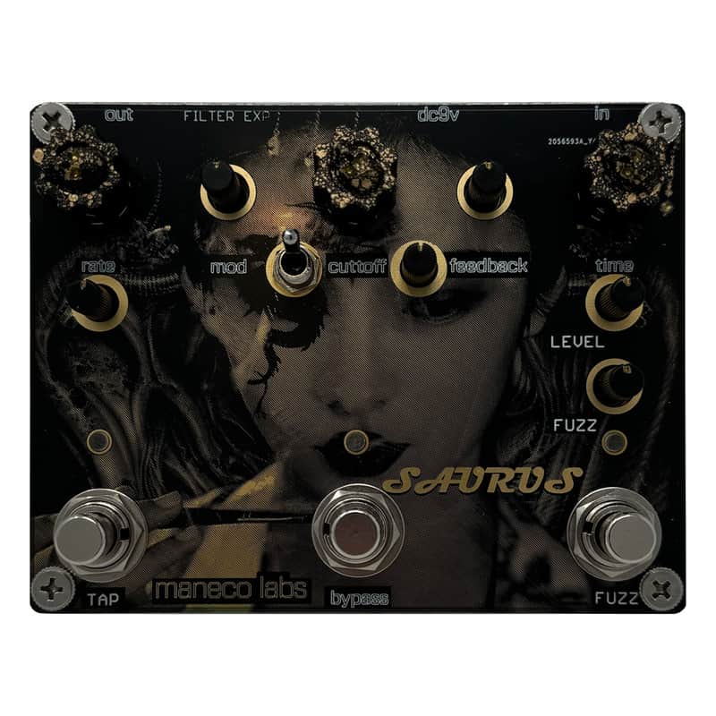 Maneco Saurus Delay, Fuzz & Filter Pedal image 1