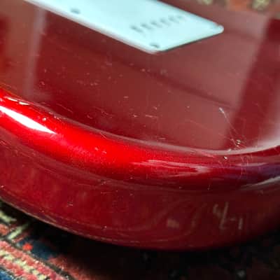 Fender Custom Shop '60 Relic Stratocaster 2006 Candy Apple Red with Matching Headstock image 15