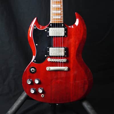 Rare 1991 Greco SS-720/L LH Left-Handed Mint Collection SG – Cherry Red – MIJ Japan image 2