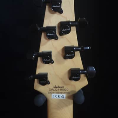 Jackson JS Series JS22Q-7 DKA HT Dinky Archtop - Transparent Black Burst image 5