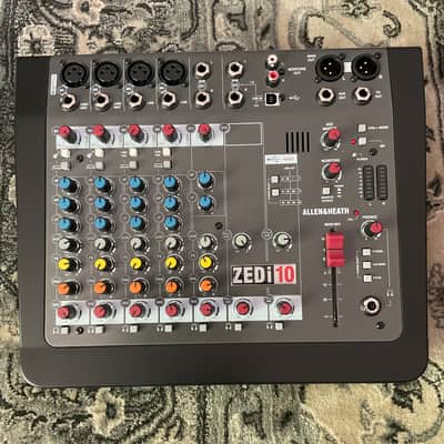 Allen & Heath ZEDi-10 Hybrid Compact Audio Mixer / 4×4 USB Interface (AH-ZEDi-10) image 1