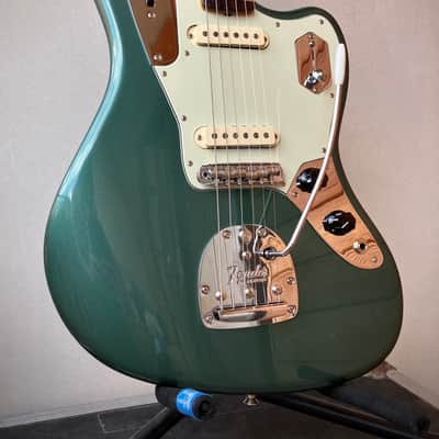 RARE 2014 Fender Johnny Marr Signature Jaguar Sherwood Green w/OHC + Case Candy & Tags Only 250 Made image 5