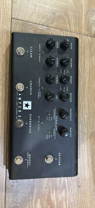 Blackstar AMPED 3 3-Channel 100-Watt Pedalboard Guitar Amp Head 2023 - Present - Black image 1