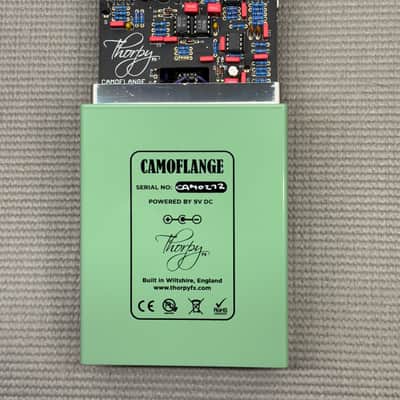 ThorpyFX CAMOFLANGE  Flanger - with NOS Matsushita/Panasonic BBD Chips!  MINTY! image 2