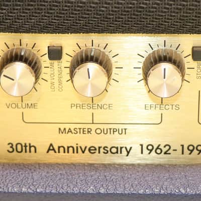 Marshall 6100 30th Anniversary 1962-1992 Blue Tolex Guitar Amp Head 3-Channel 100 Watt EL34 image 3