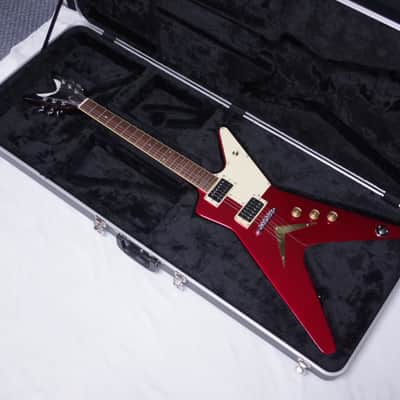 DEAN ML 79 electric GUITAR Metallic Red w/ Half Pickguard ML79 PG MRD new w/ Molded Hard Case image 1