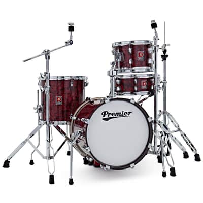 Premier Artist Heritage Series 16" Four-Piece Birch Drum Shell Pack Burgundy Pearl PAH16-4SPBUW image 9