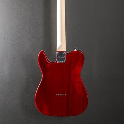 Squier Affinity Series Telecaster FMT SH - Crimson Red Transparent w/Indian Laurel image 5