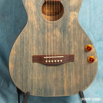 Art & Lutherie Roadhouse Parlor Denim Blue Q-Discrete A/E no Bag/Case image 2