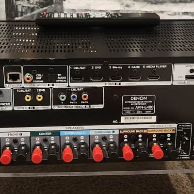 Denon Denon E-Series 400 7.1 Channel Receiver 2012 - Black metal image 7