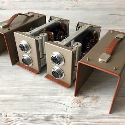 1969 Matched Pair Of AKG C28/C30A Nuvistor Tube Mics w/AKG CK28 Capsule & AKG N12 PSU image 24