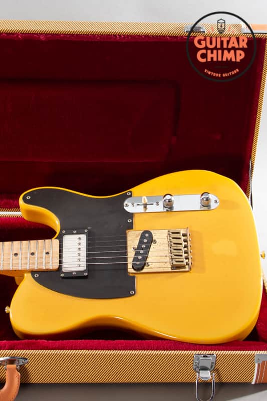 1986 Fender Japan TL52-65SPL '52 Micawber Keith Richards Telecaster MIJ Natural Tweed HSC