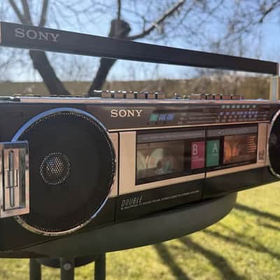 Sony CFS-W 90 Rare Vintage Cassette Boombox Getto blaster Working Warranty image 4