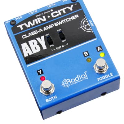 Radial Engineering Bones Twin-City ABY Amp Switcher image 2