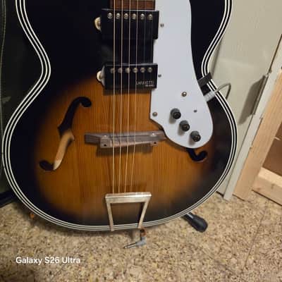 Harmony H1215 Archtone 1944 - 1971 - Dark Brown Sunburst image 2