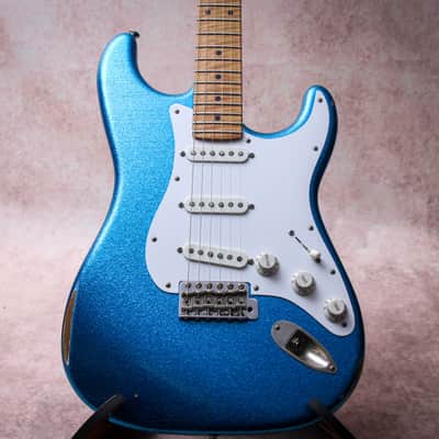XOTIC USA XSC-1 Medium Relic California Classic "Blue Sparkle + Maple" (2019) image 4