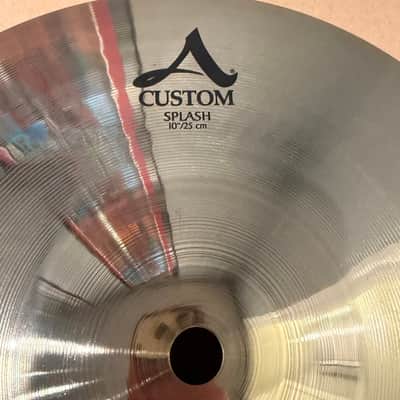 Zildjian A Custom 10 inch Splash Cymbal! Great Shape! Free Shipping! image 5