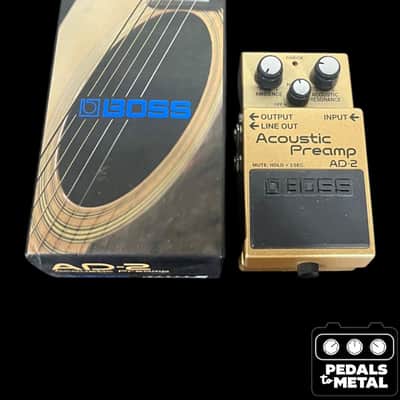 Boss AD-2 Acoustic Preamp Pedal | Reverb